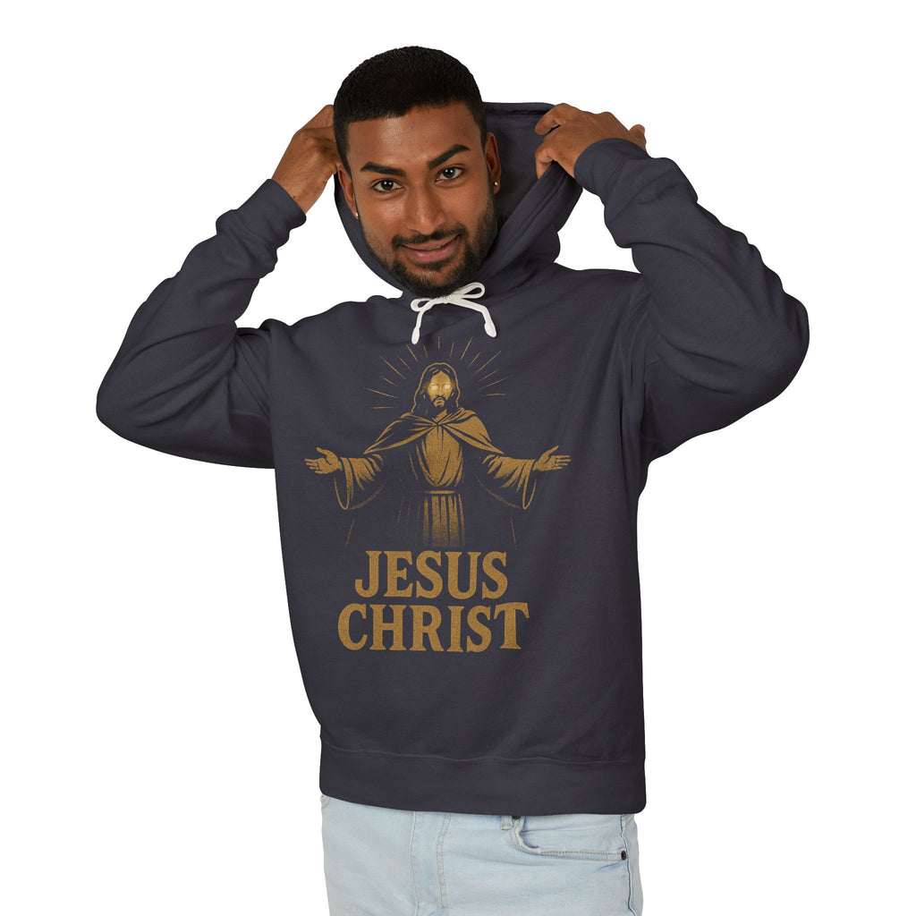 Jesus Christ illustration Hoodie | Religious Faith Pullover