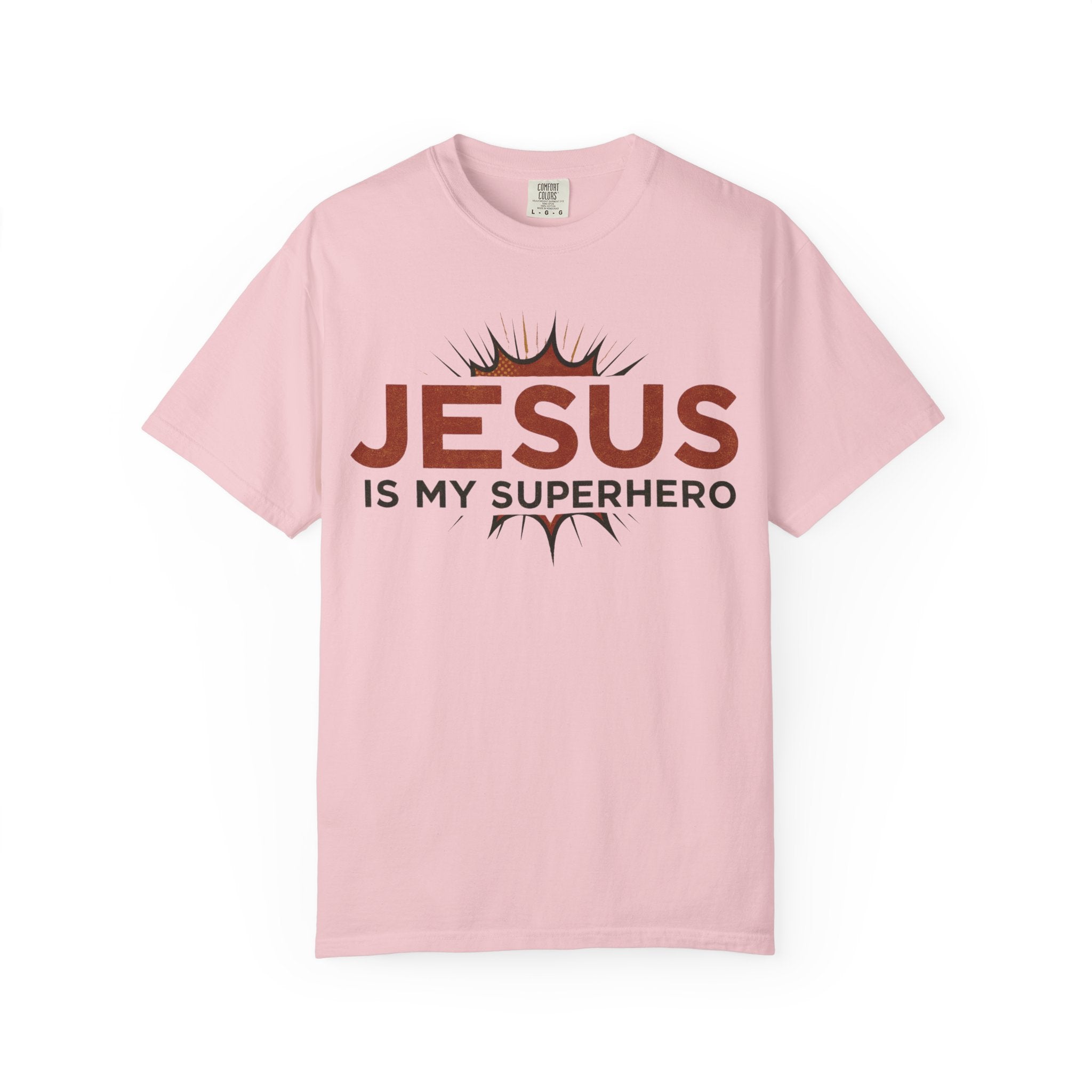 Jesus Is My Superhero T-shirt | Christian Faith Tee | Scripture Graphic