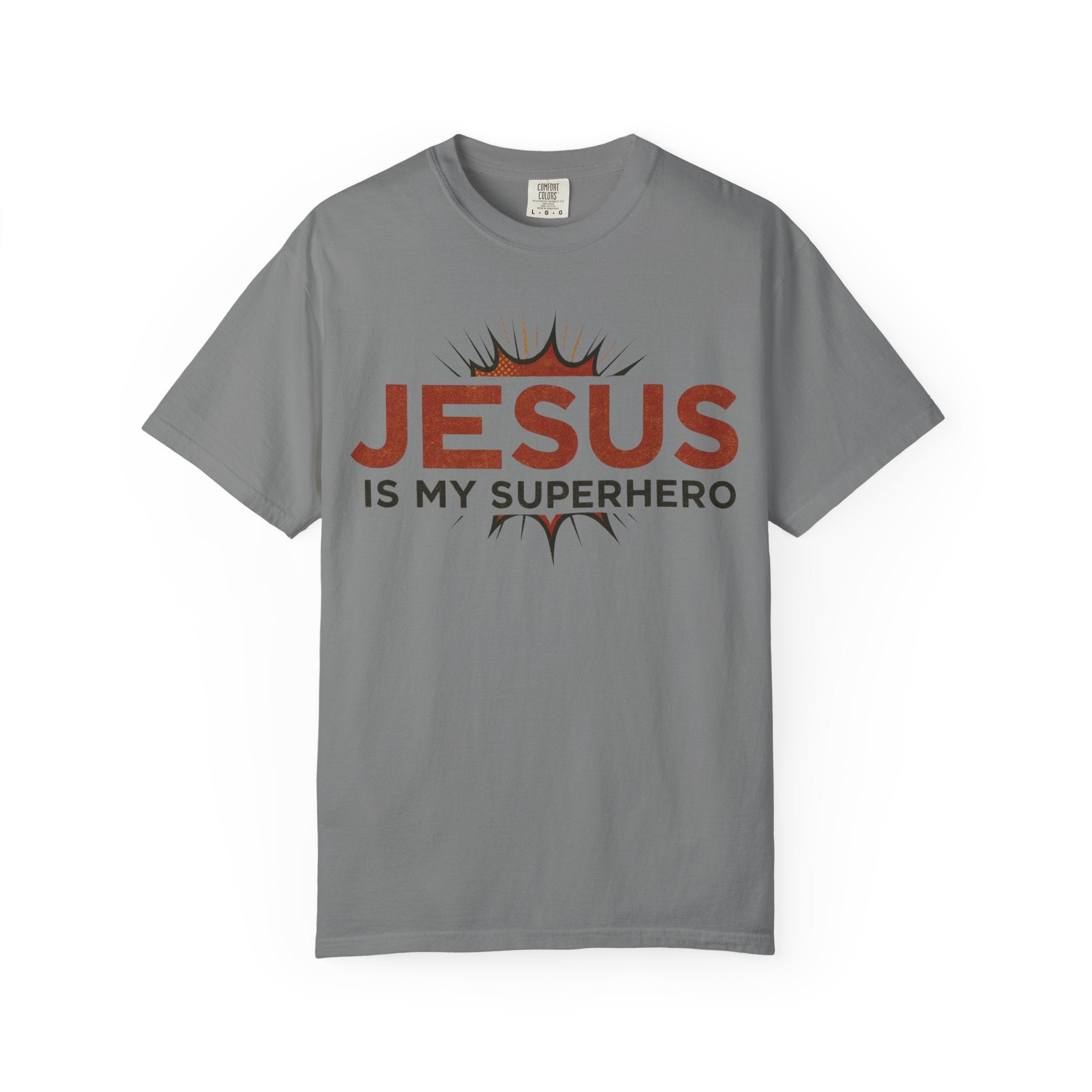 Jesus Is My Superhero T-shirt | Christian Faith Tee | Scripture Graphic
