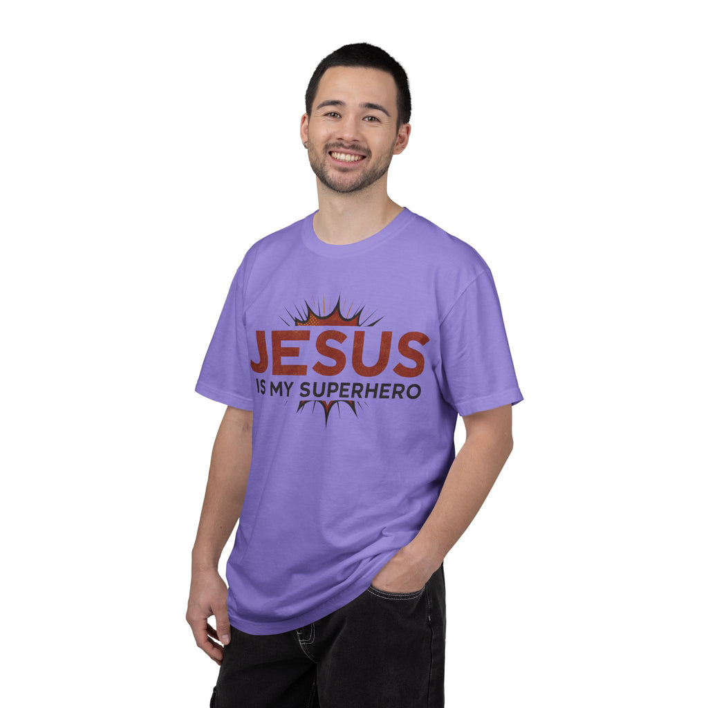 Jesus Is My Superhero T-shirt | Christian Faith Tee | Scripture Graphic