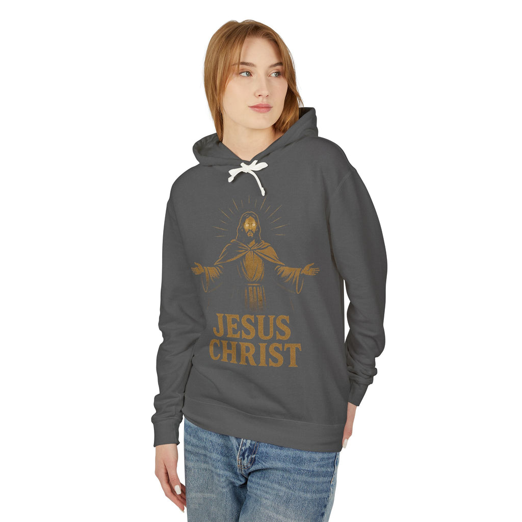 Jesus Christ illustration Hoodie | Religious Faith Pullover