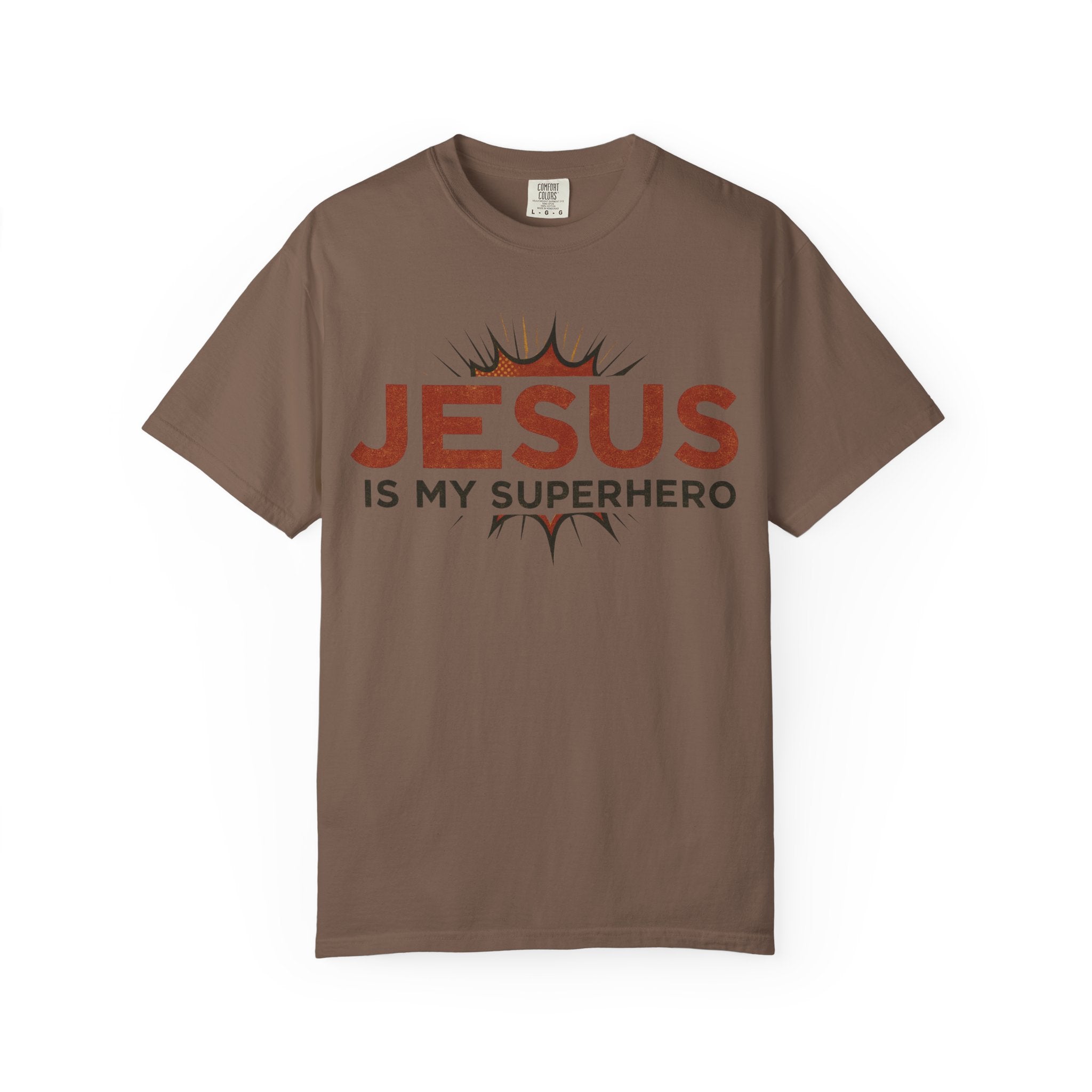 Jesus Is My Superhero T-shirt | Christian Faith Tee | Scripture Graphic