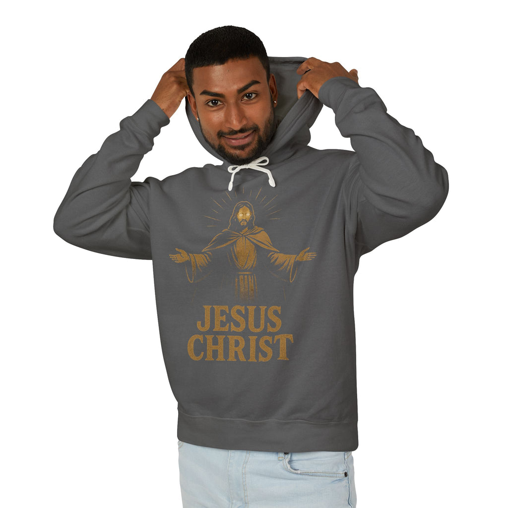 Jesus Christ illustration Hoodie | Religious Faith Pullover
