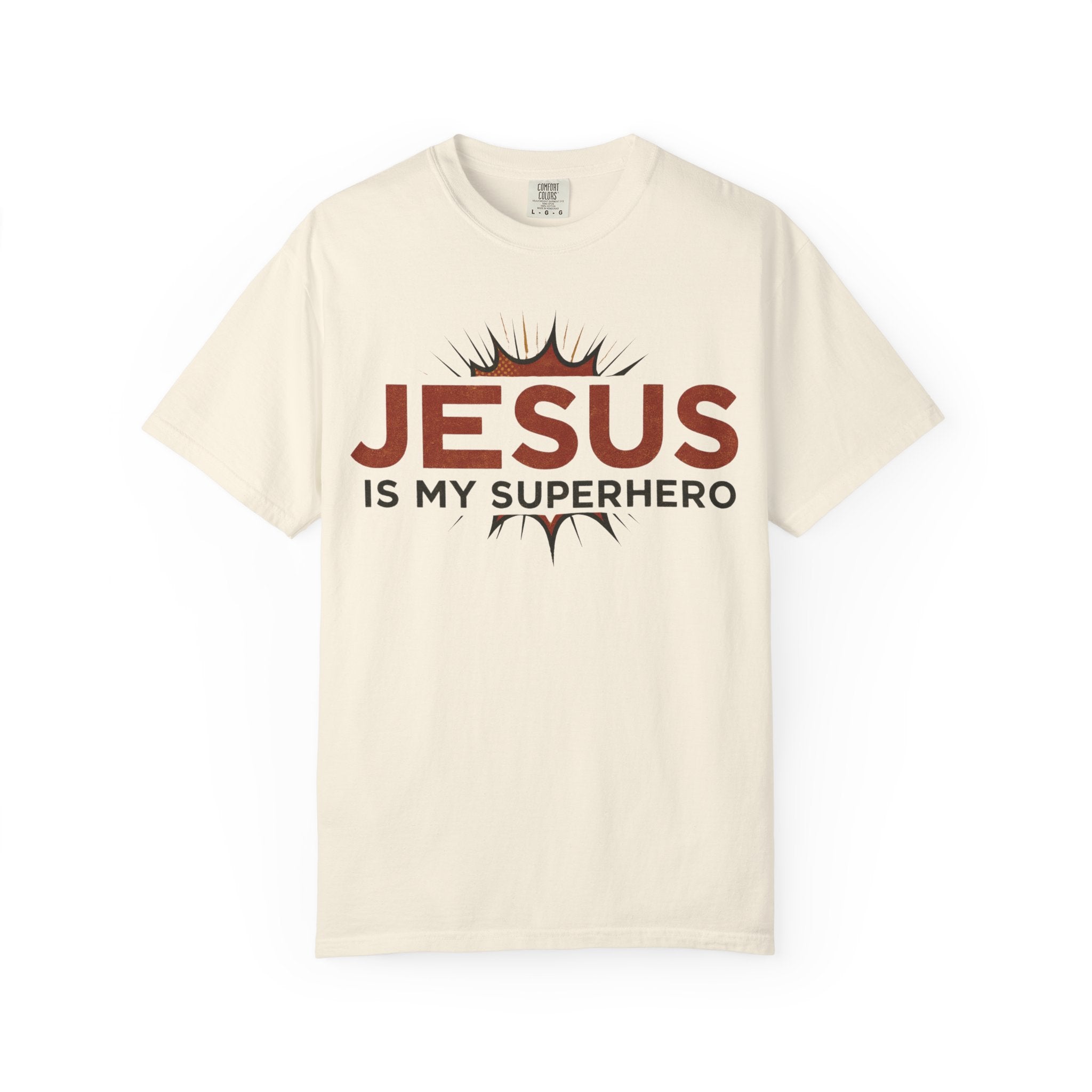 Jesus Is My Superhero T-shirt | Christian Faith Tee | Scripture Graphic